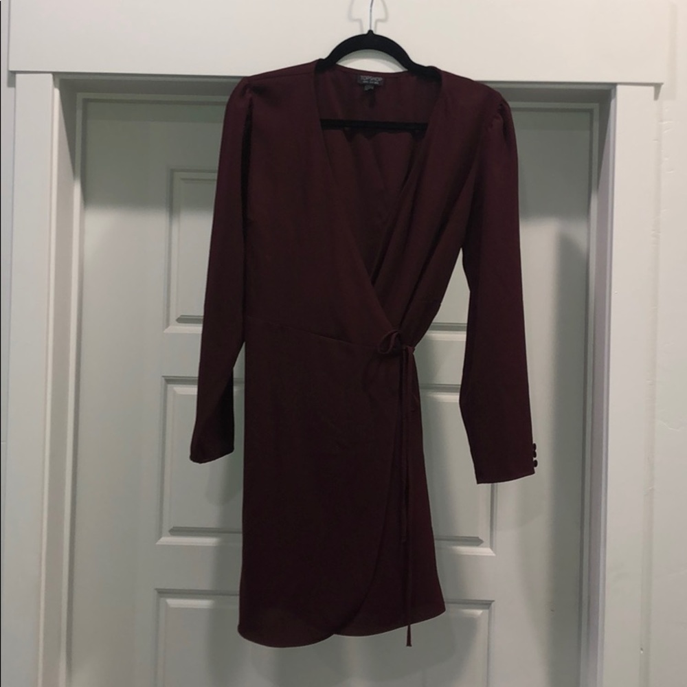 Maroon dress